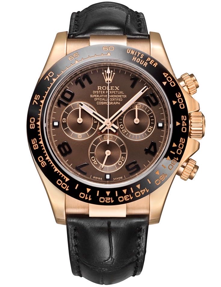 116515LN CHOCO LEATHER STRAP